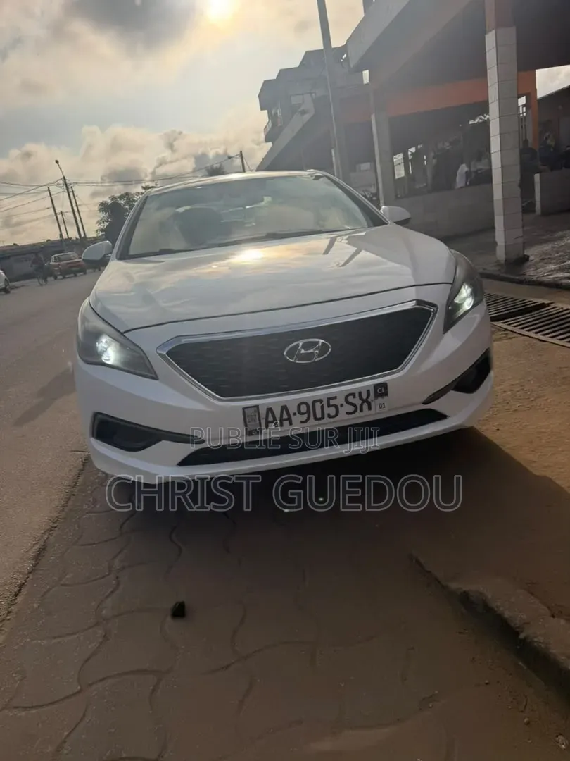 Hyundai Sonata 2017 Blanc