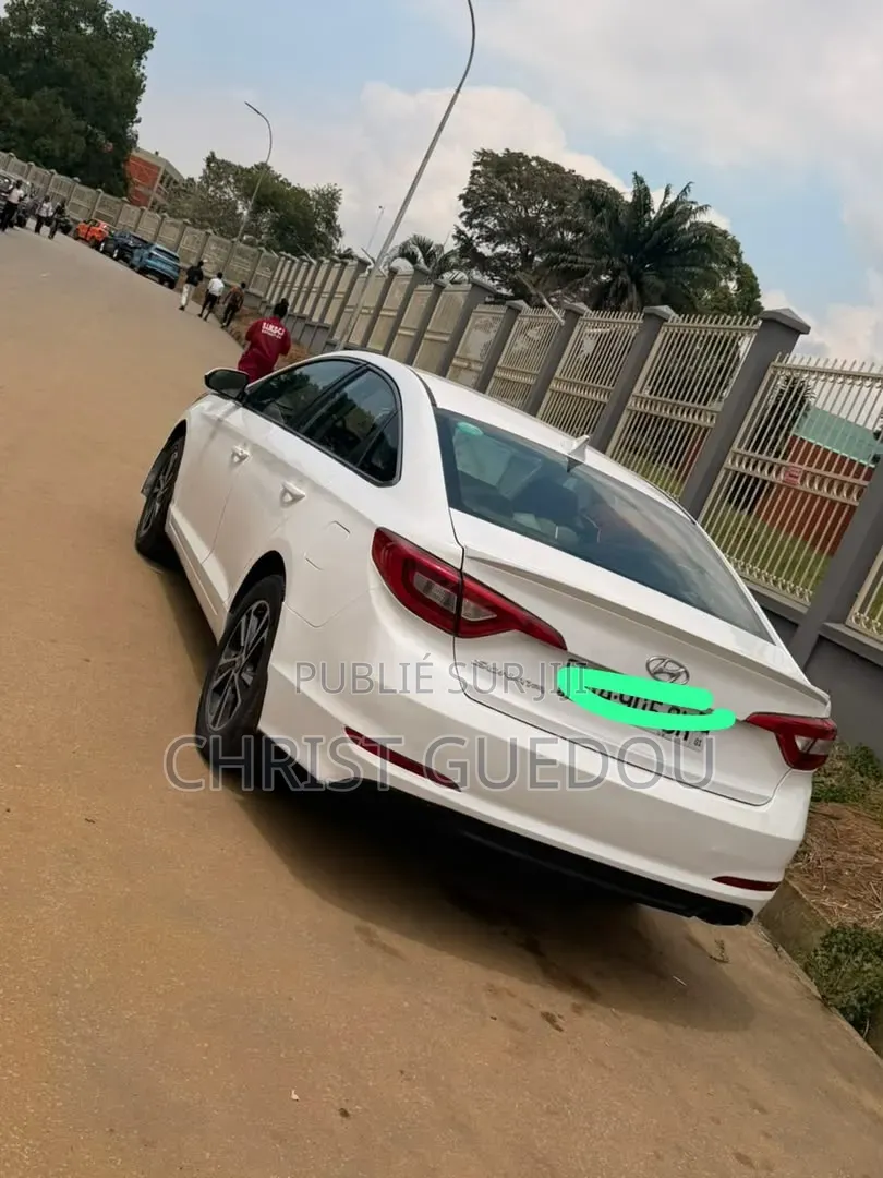 Hyundai Sonata 2017 Blanc