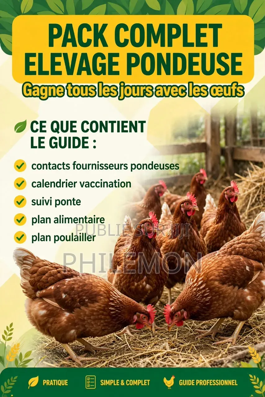 Pack Elevage Pondeuse 4000F Guide Complet Rentable