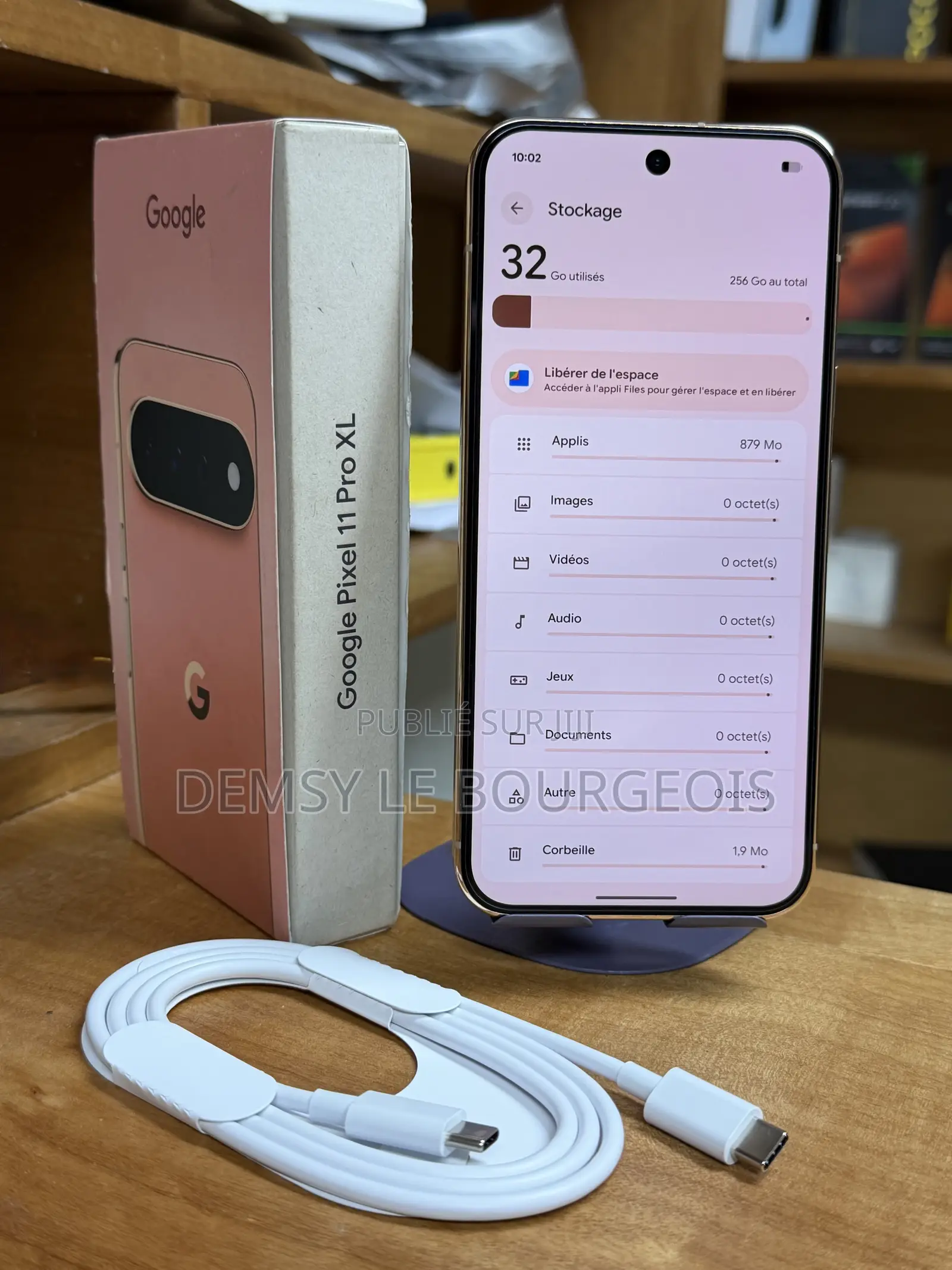 Nouveau Google Pixel 11 Pro XL 256 GB Or rose