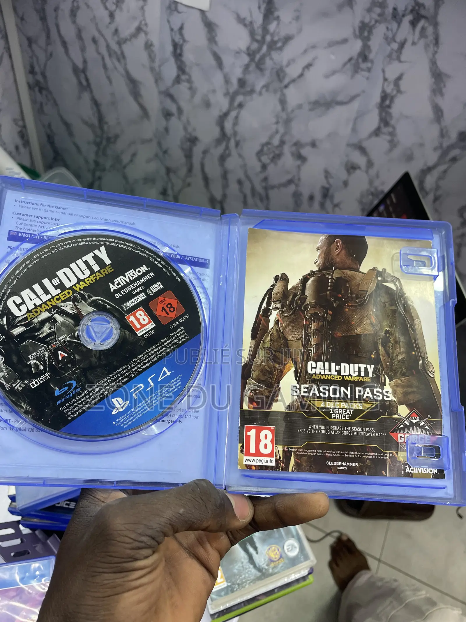 CD D’occasion Pour PS4