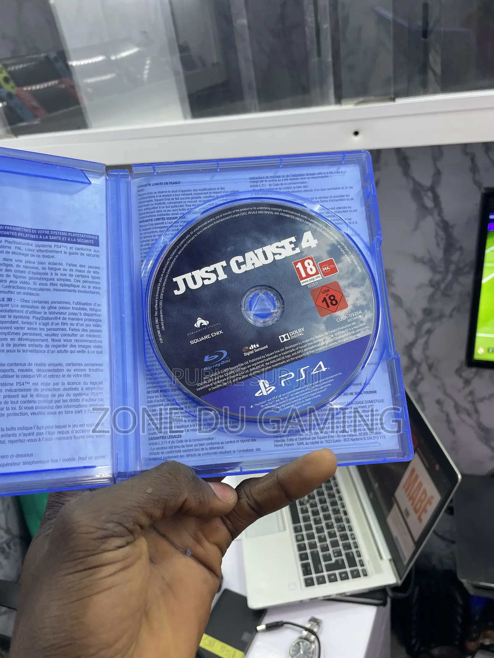 CD D’occasion Pour PS4