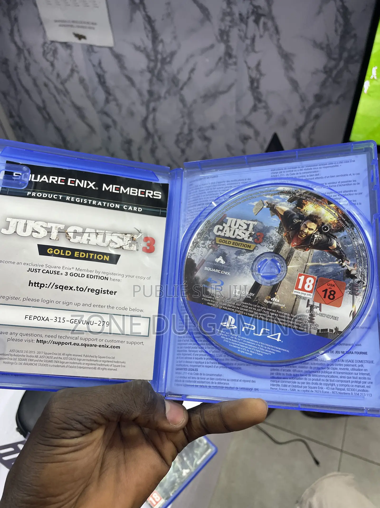 CD D’occasion Pour PS4