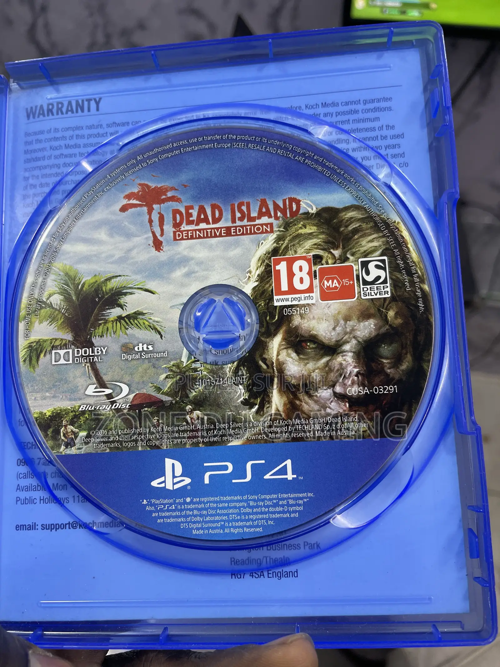 CD D’occasion Pour PS4