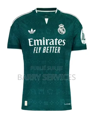 Maillots Réal Madrid Officiel