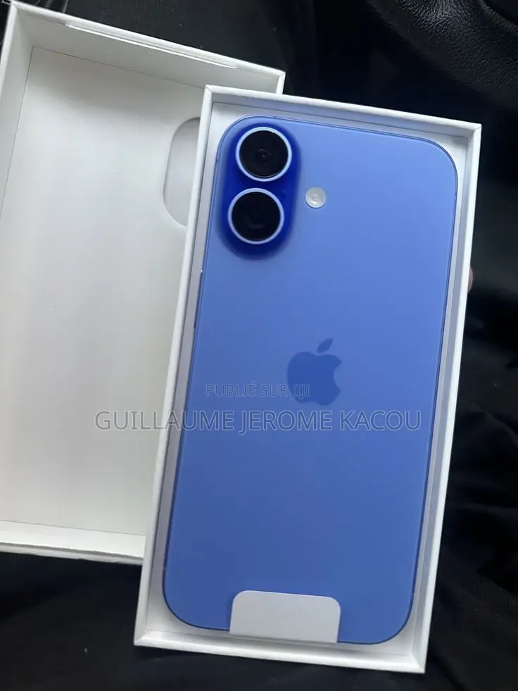 Nouveau Apple iPhone 16 128 GB Bleu