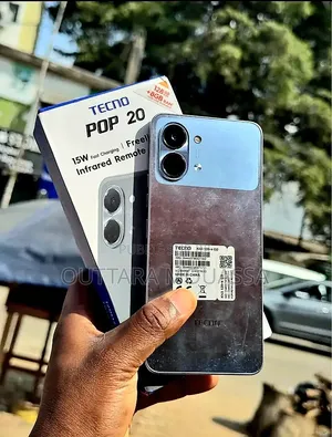 Nouveau Tecno Pop 20 128 GB Argenté