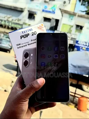 Nouveau Tecno Pop 20 128 GB Argenté