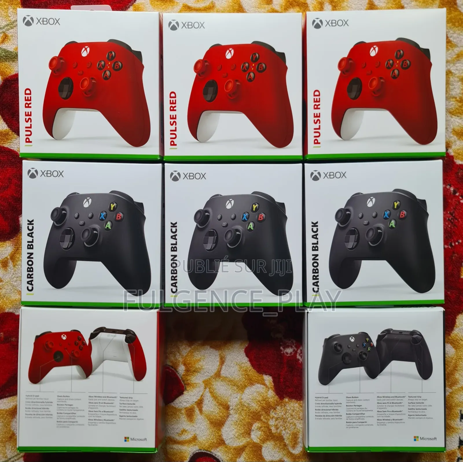 Manette Xbox Series X
Compatible Avec
​Téléphone
​Ordinateur Portable