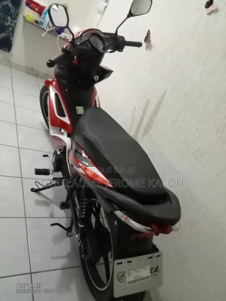 Nouveau Yamaha NMAX 125 2025 Rouge