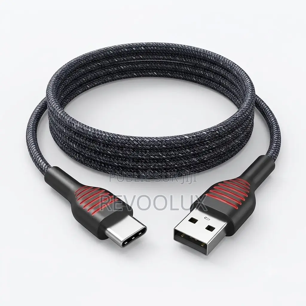 Câble USB Bwoo Bo-X155c Type-C – Charge Rapide Et Fiabilité !