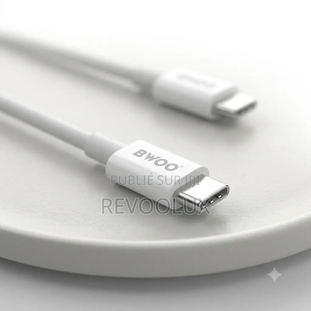 Câble USB-C Vers USB-C Bwoo X192 – Performance Et Fiabilité !