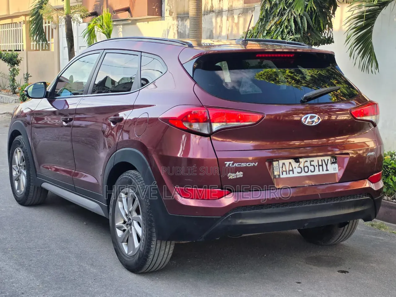 Hyundai Tucson 2017 Bordeaux