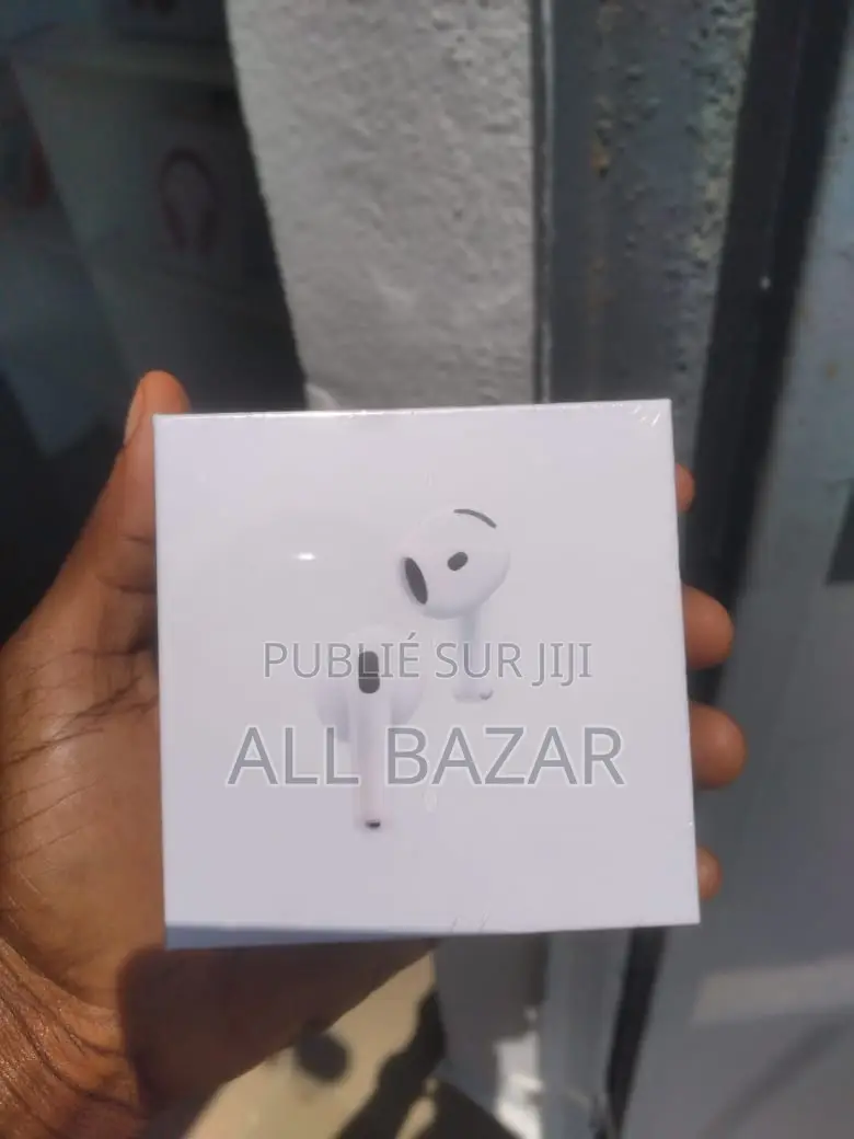 Ecouteur Sans Fil AirPods 4 - Reduction Active De Bruit - Blanc