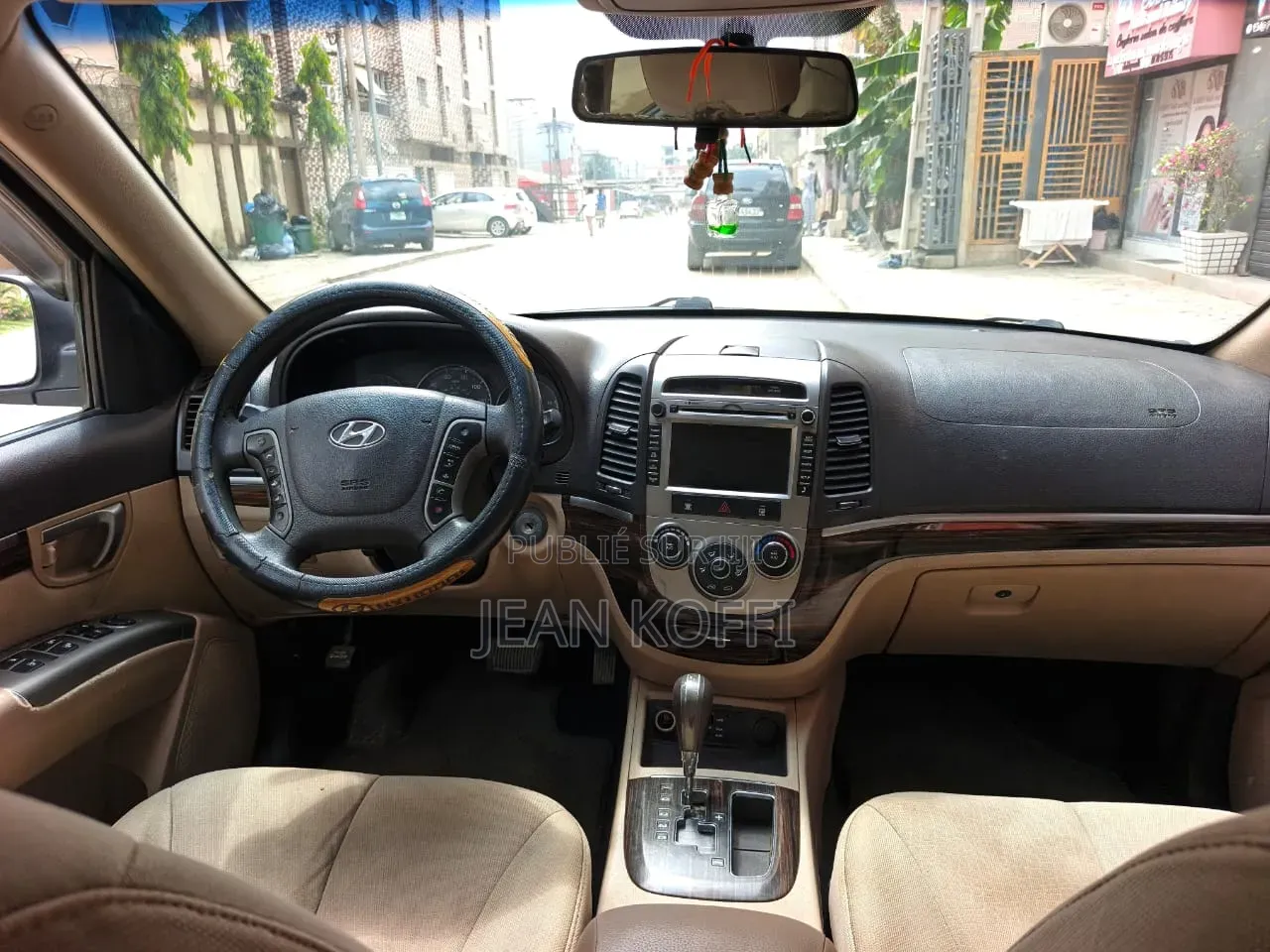 Hyundai Santa Fe 2010 Blanc