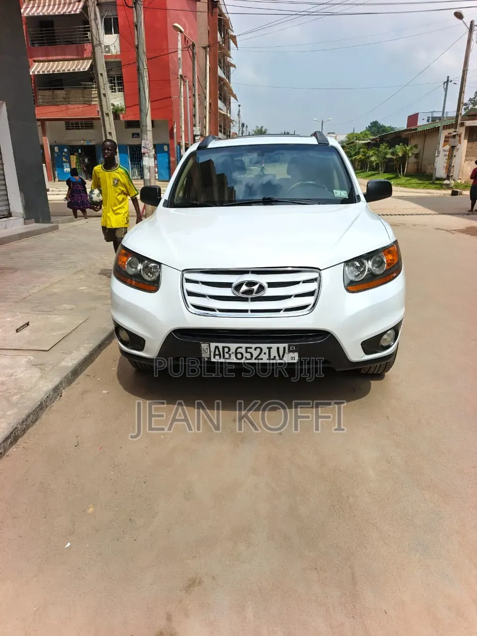 Hyundai Santa Fe 2010 Blanc