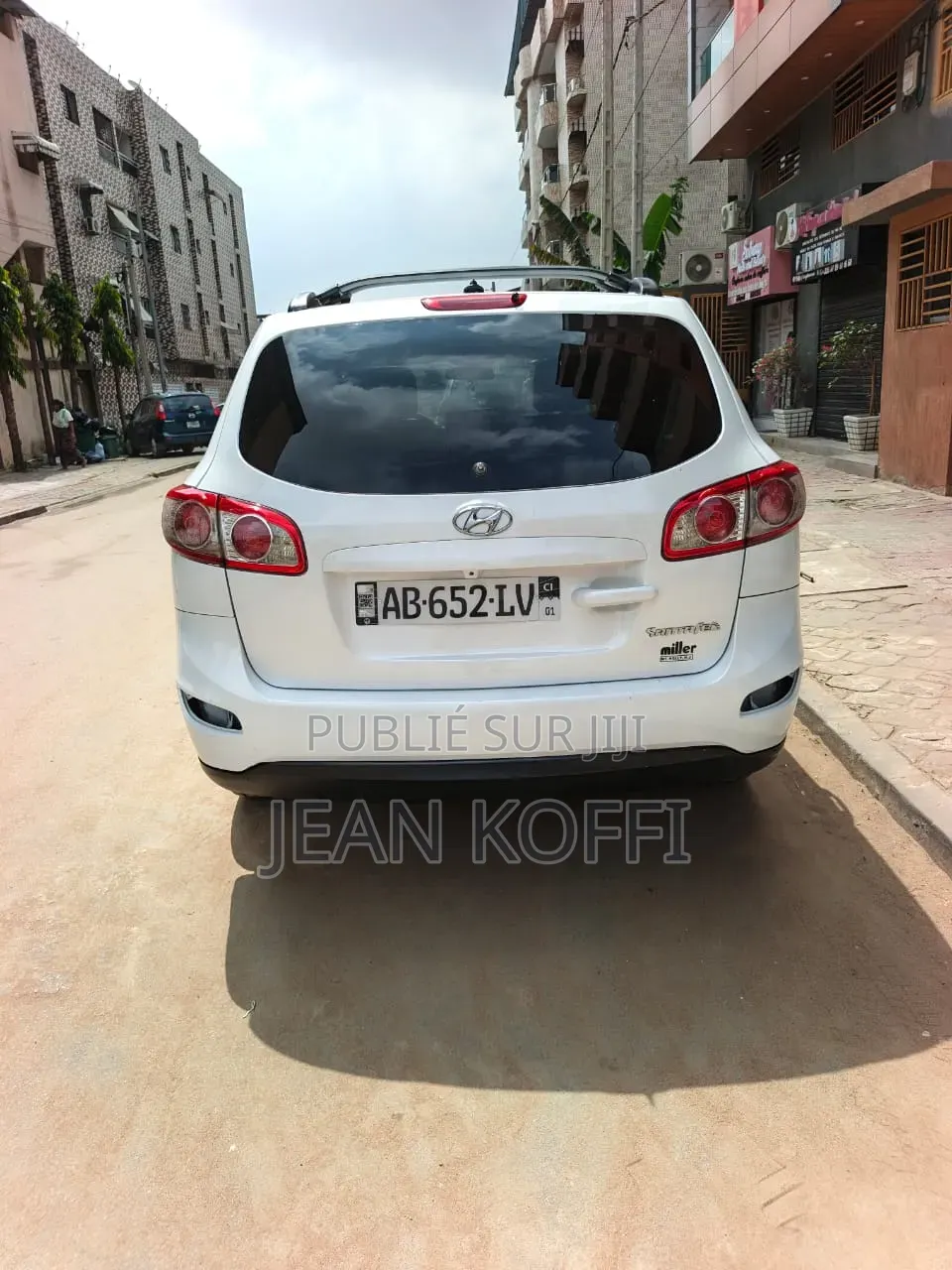 Hyundai Santa Fe 2010 Blanc