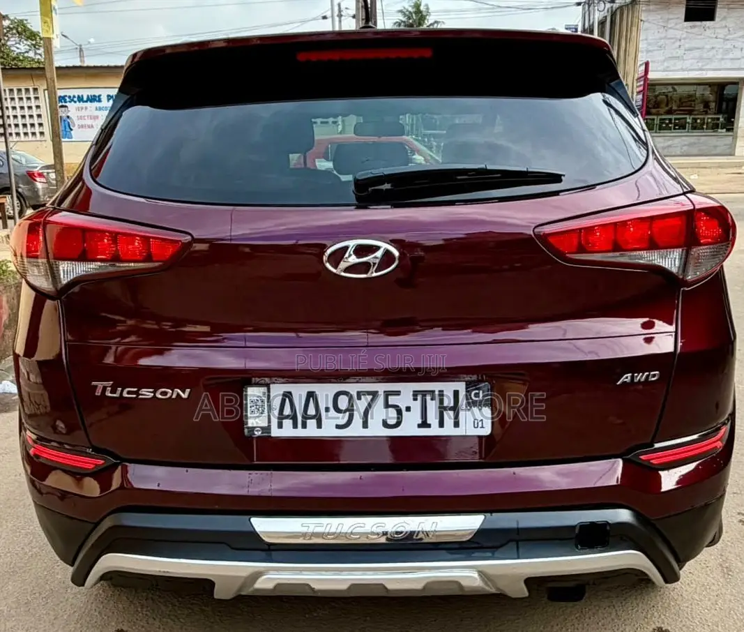 Hyundai Tucson Limited AWD 2017 Rouge