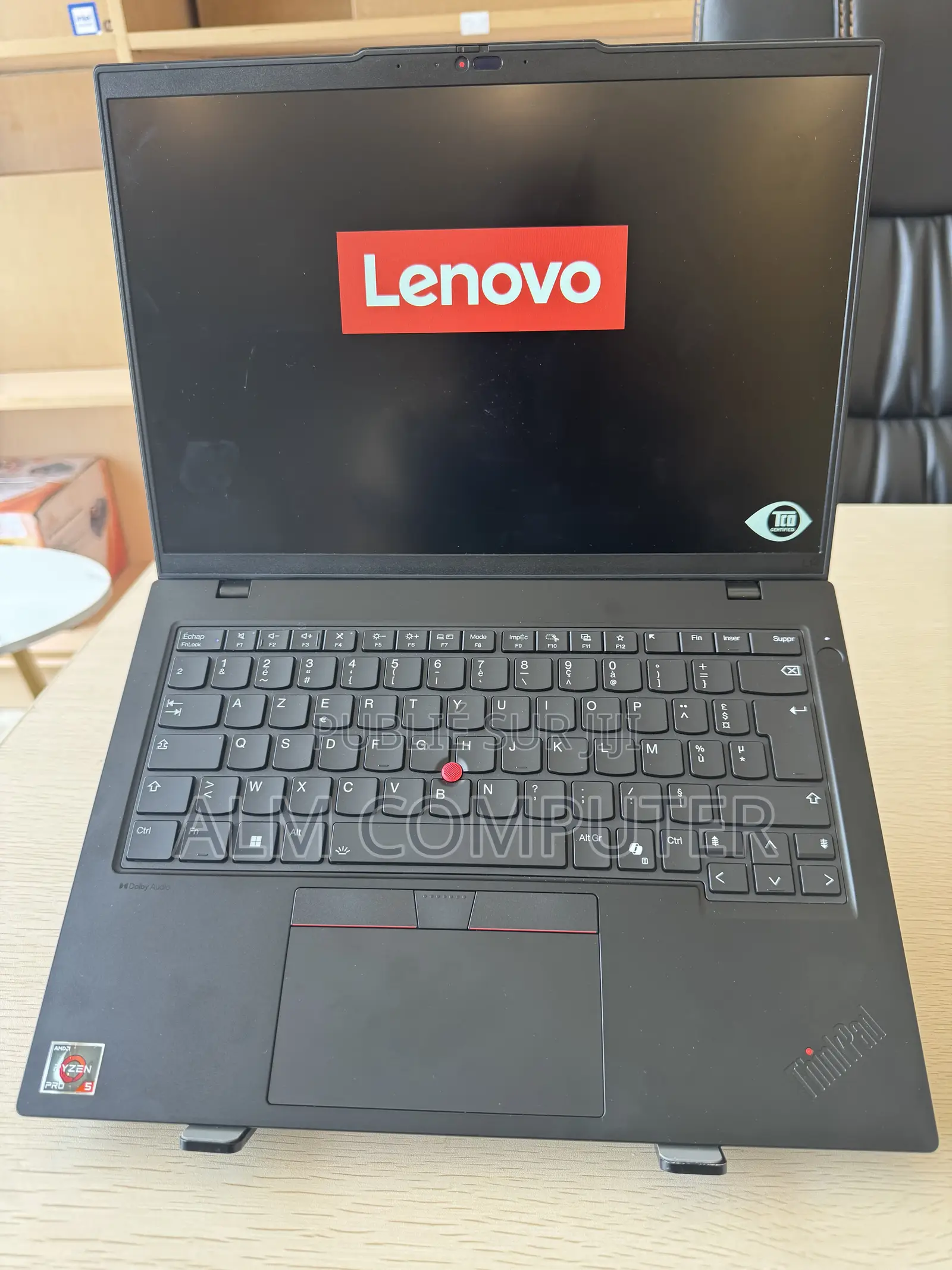 Ordinateur portable Lenovo ThinkPad L14 16GB AMD Ryzen 5 SSD 256GB