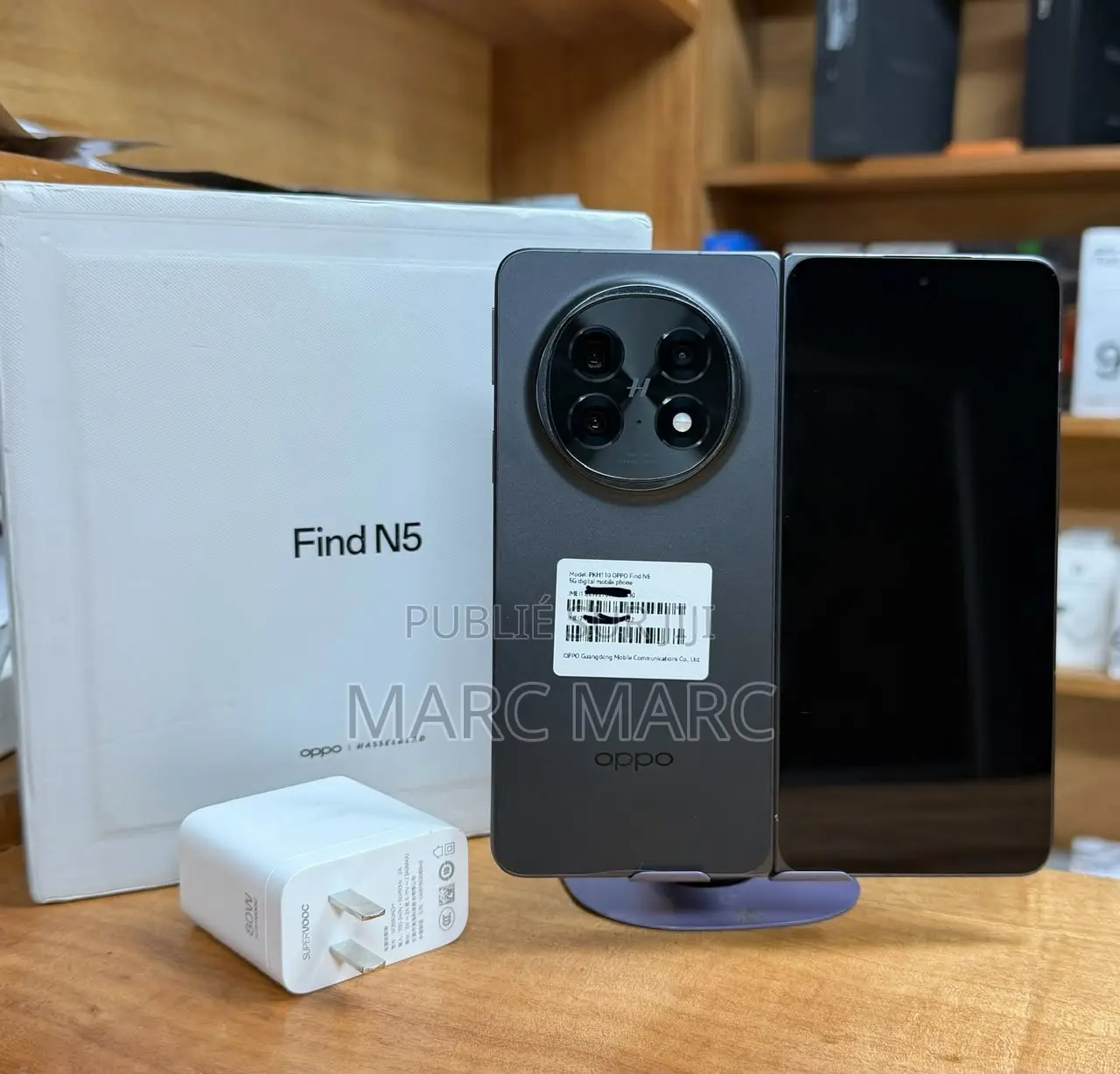 Nouveau Oppo Find N6 512 GB Noir