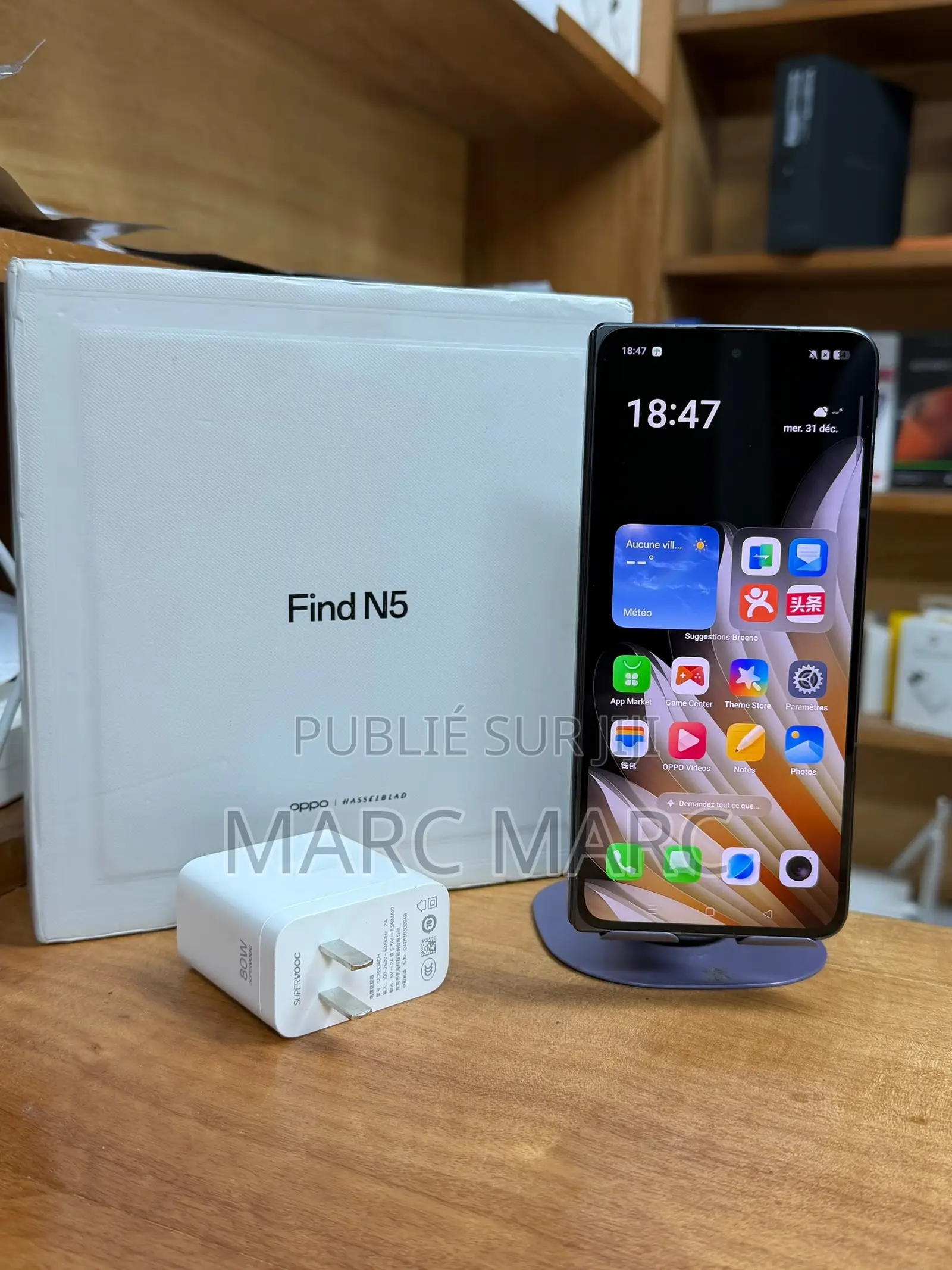Nouveau Oppo Find N6 512 GB Noir