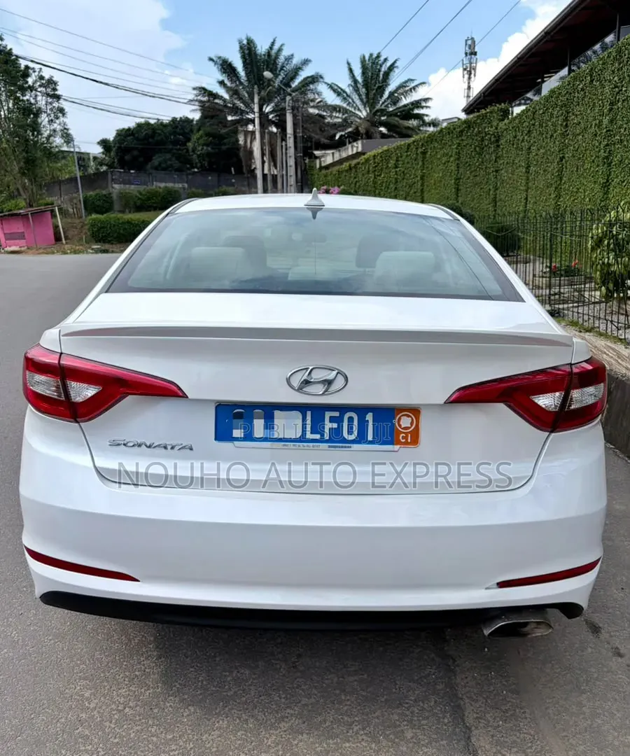 Hyundai Sonata 2017 Blanc