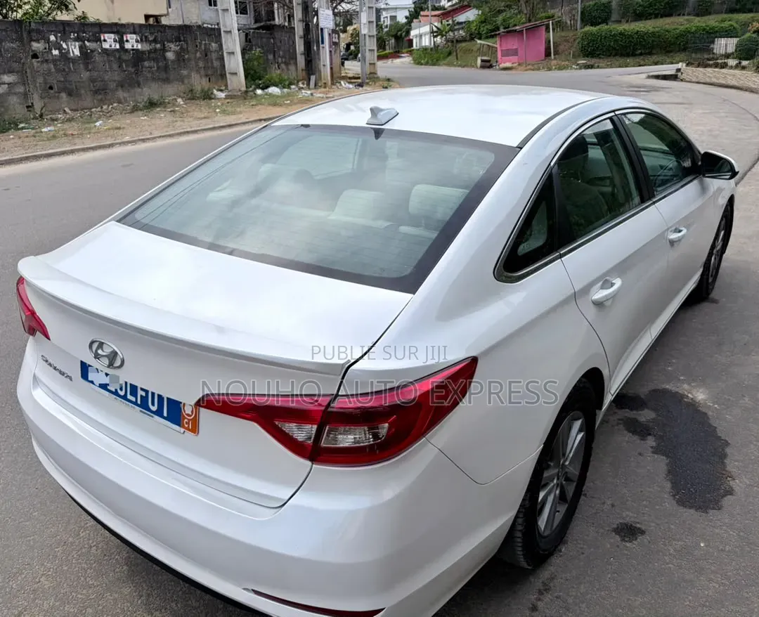 Hyundai Sonata 2017 Blanc