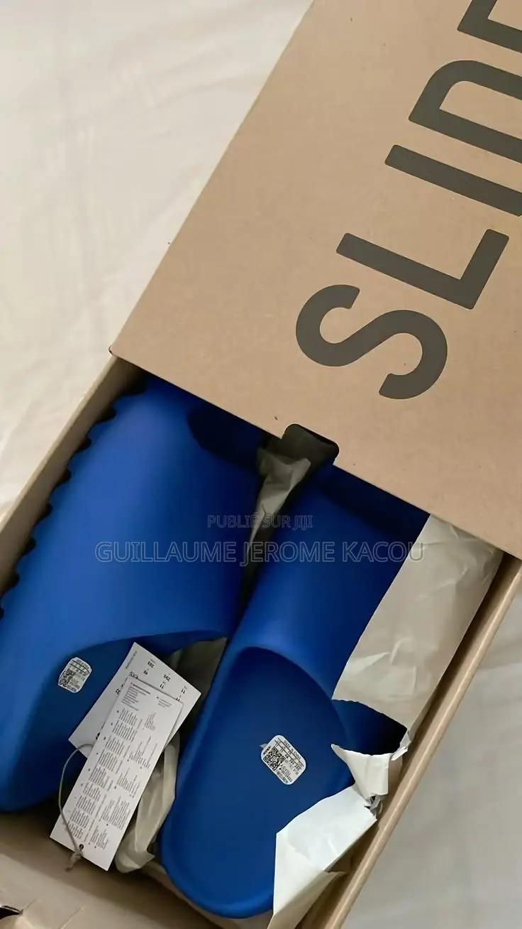 Adidas Yeezy Slide "Azure" / Bleu Azur – Sortie 2023