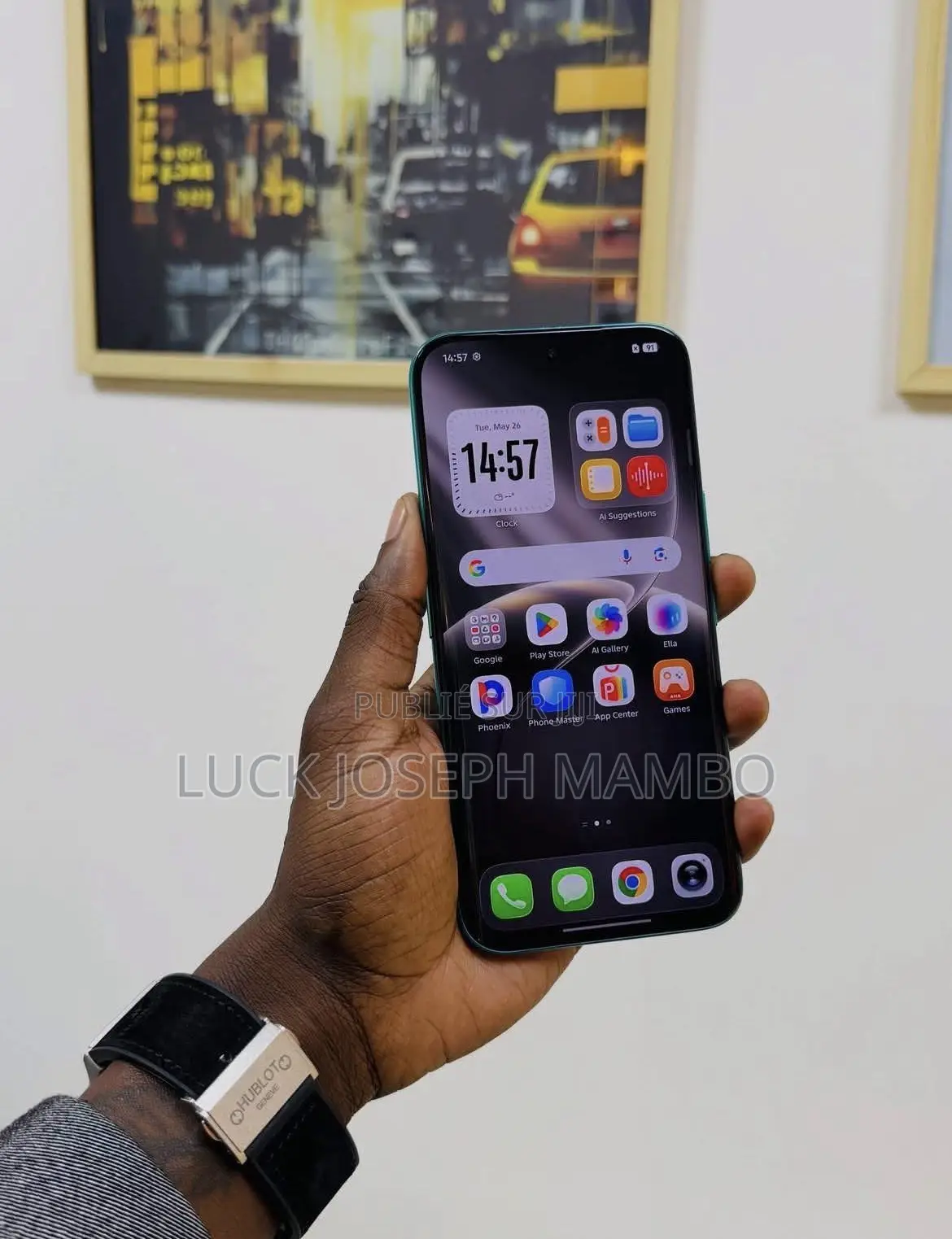 Nouveau Tecno Camon 50 Pro 256 GB Bleu