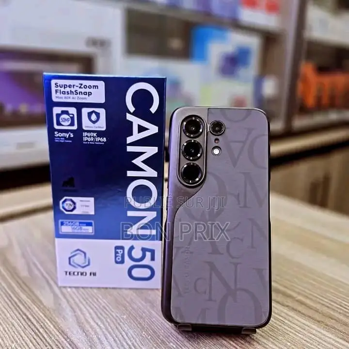 Nouveau Tecno Camon 50 Pro 256 GB Gris