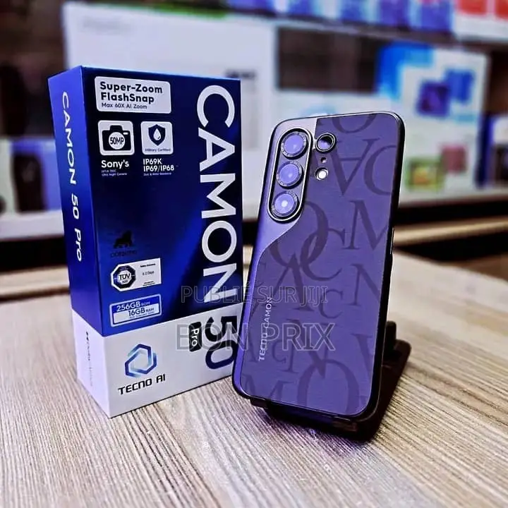 Nouveau Tecno Camon 50 Pro 256 GB Gris