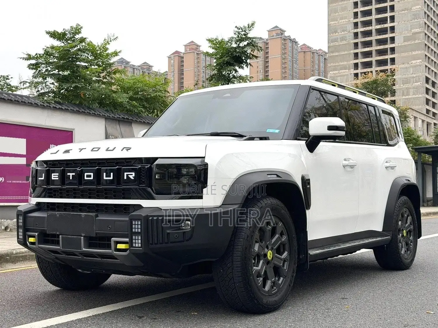 Nouveau Jetour T2 2025 Blanc