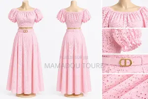 Chic Ensemble Femme Jupe Longue Haut Court,