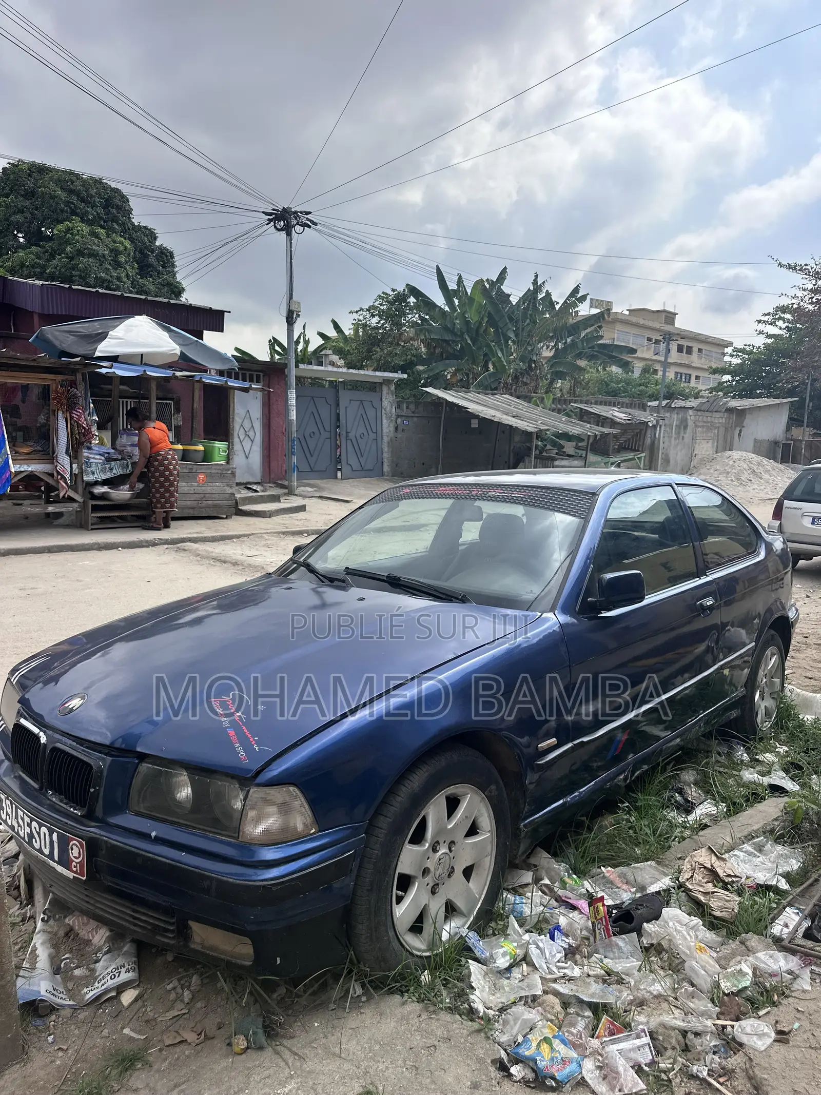 BMW 116i 2004 Bleu