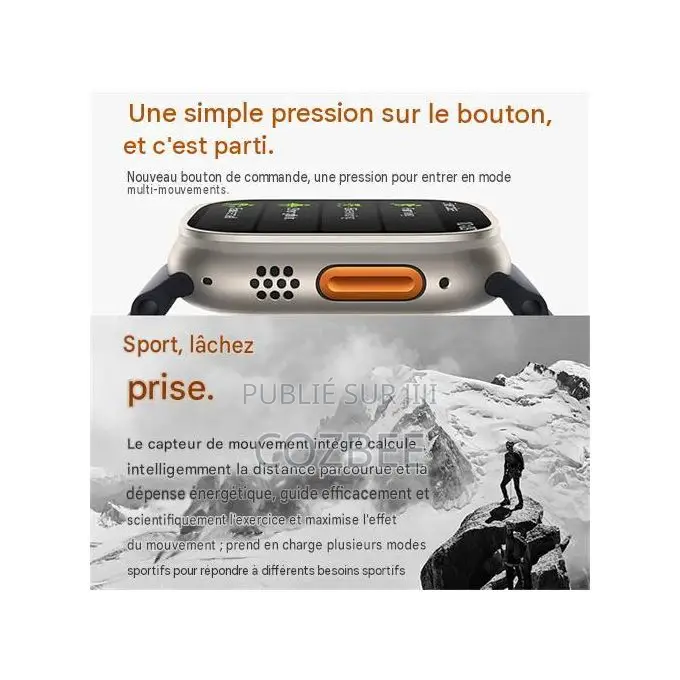 Montre Connectée 7 en 1 Bluetooth - Pour Android Et IOS