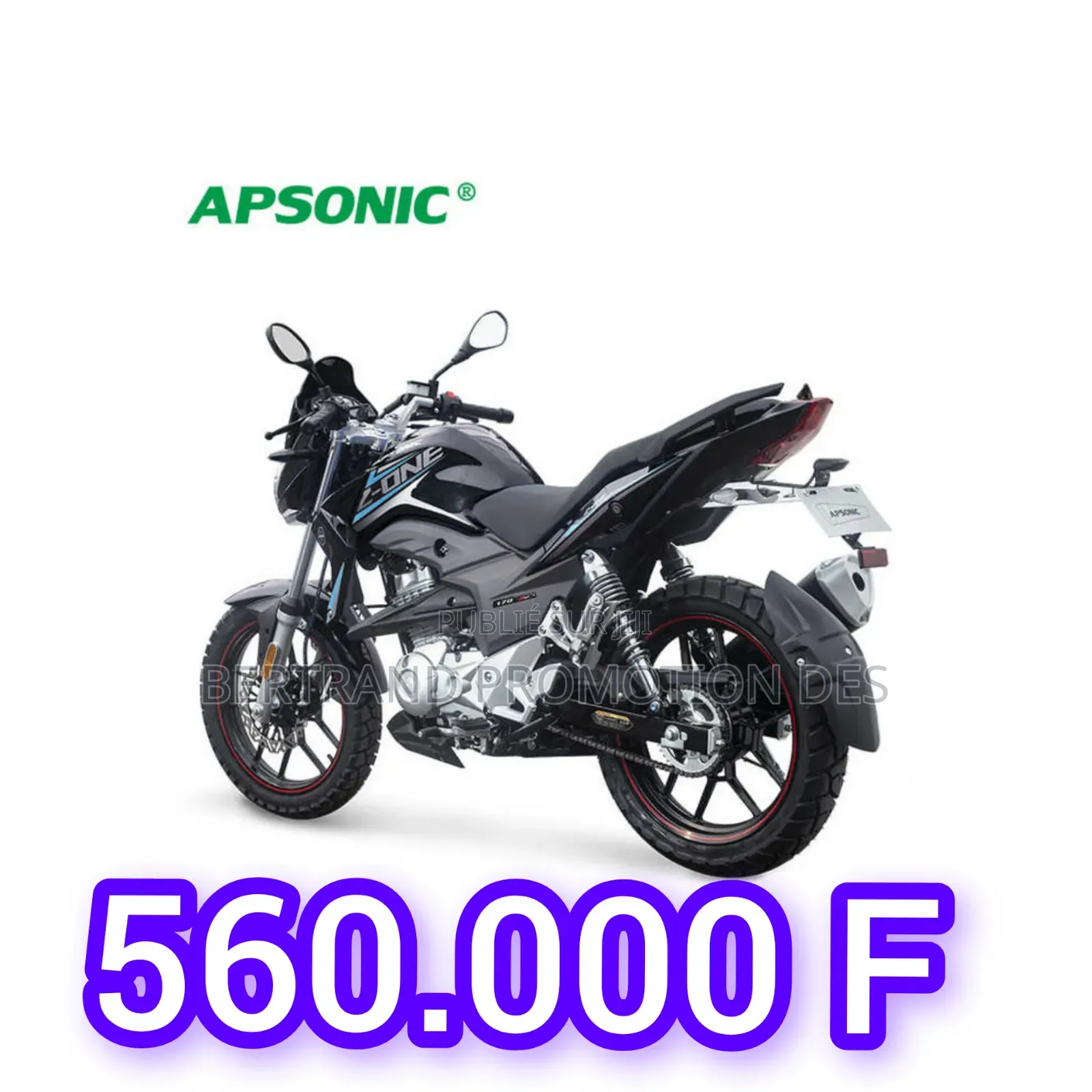 Nouveau Apsonic AP110-80 2019 Noir
