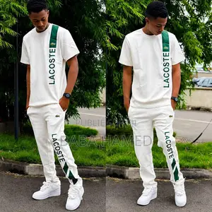 Ensemble Complet Homme 100% Coton - Tee-Shirt + Jogging - 20000F