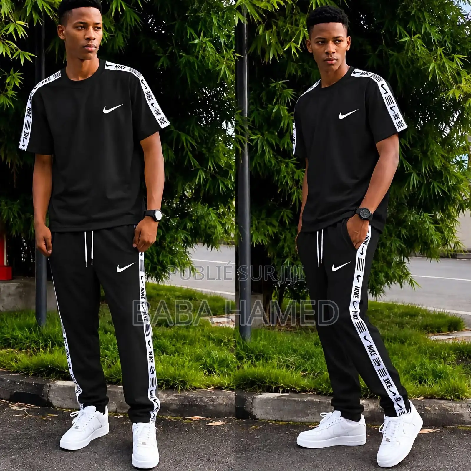 Ensemble Complet Homme 100% Coton - Tee-Shirt + Jogging - 20000F