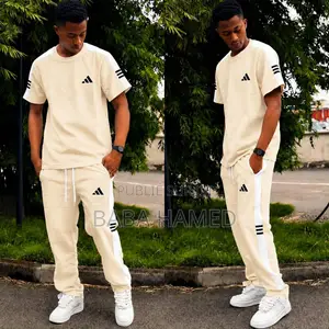 Ensemble Complet Homme 100% Coton - Tee-Shirt + Jogging - 20000F