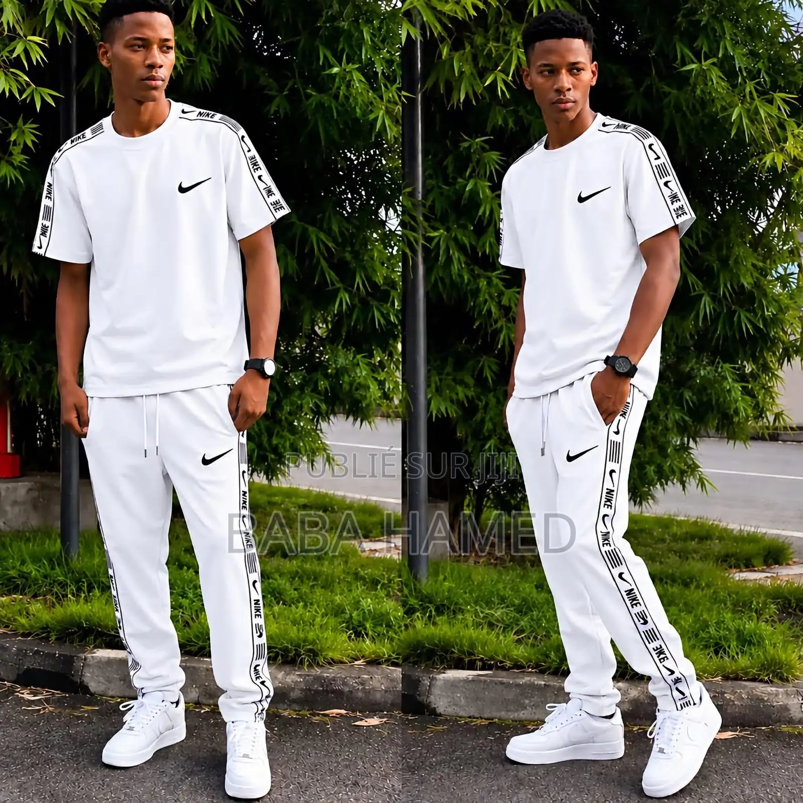 Ensemble Complet Homme 100% Coton - Tee-Shirt + Jogging - 20000F