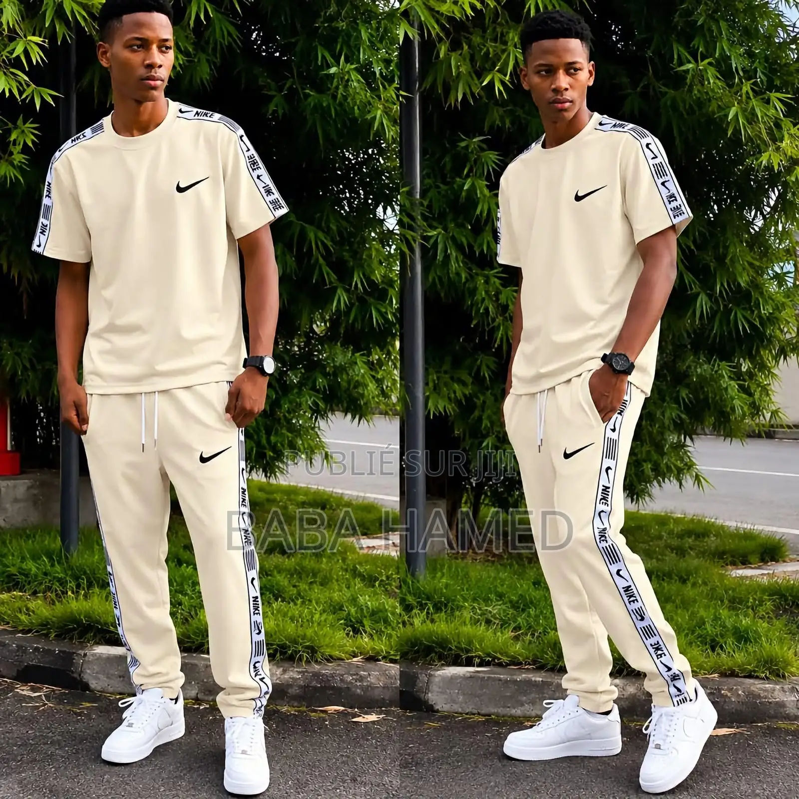 Ensemble Complet Homme 100% Coton - Tee-Shirt + Jogging - 20000F