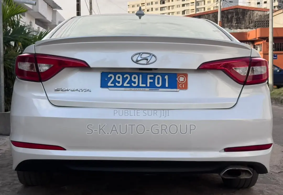 Hyundai Sonata 2017 Blanc
