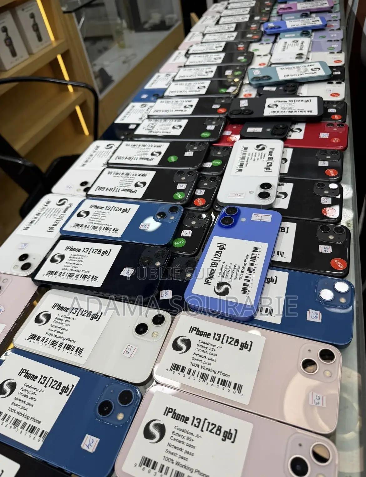 Apple iPhone 13 128 GB Doré