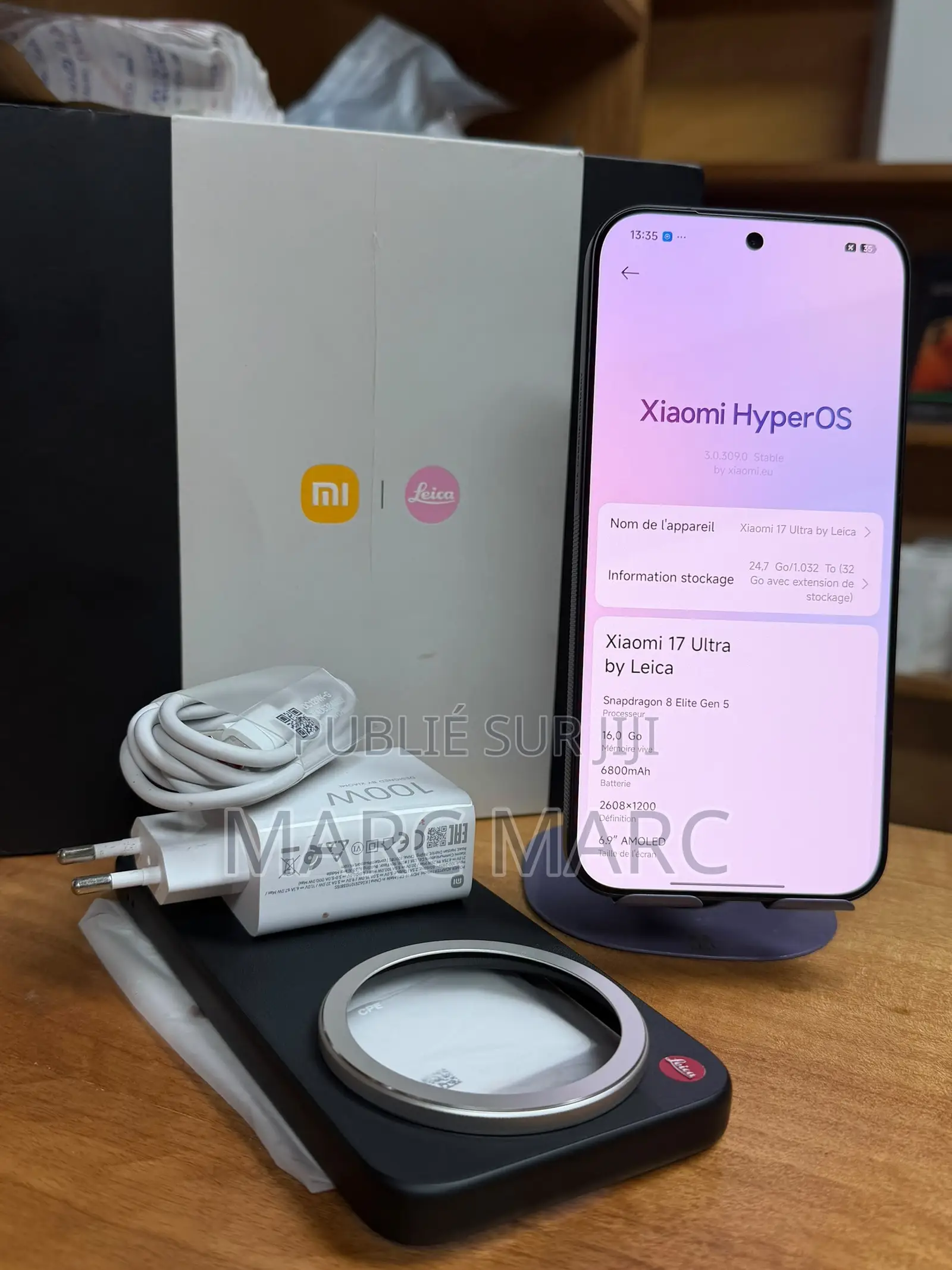 Nouveau Xiaomi 17 Ultra 1 TB Noir