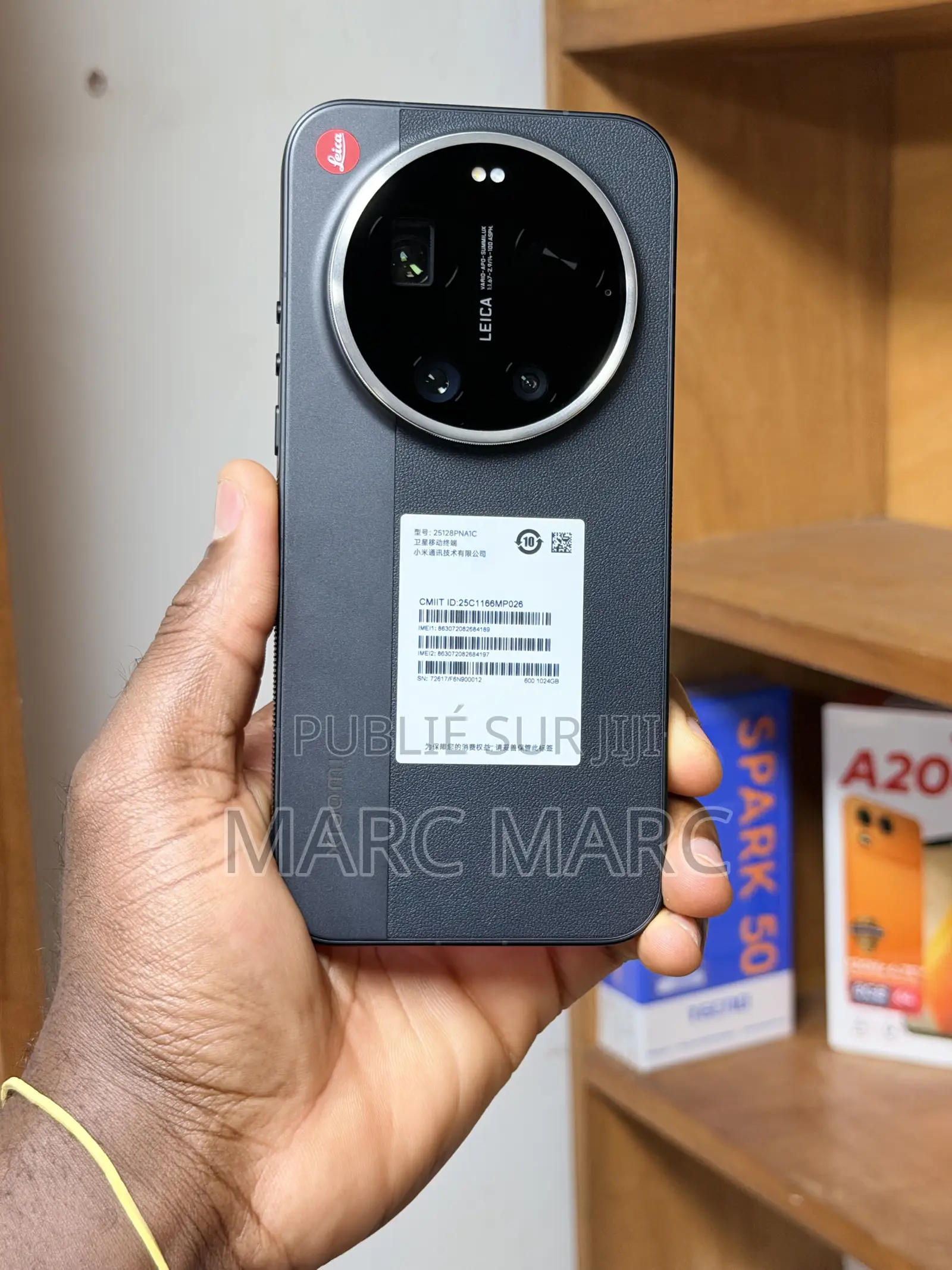 Nouveau Xiaomi 17 Ultra 1 TB Noir