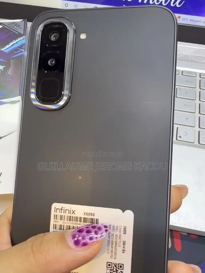 Nouveau Infinix Hot 70 256 GB Noir