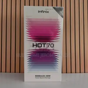 Nouveau Infinix Hot 70 256 GB Noir