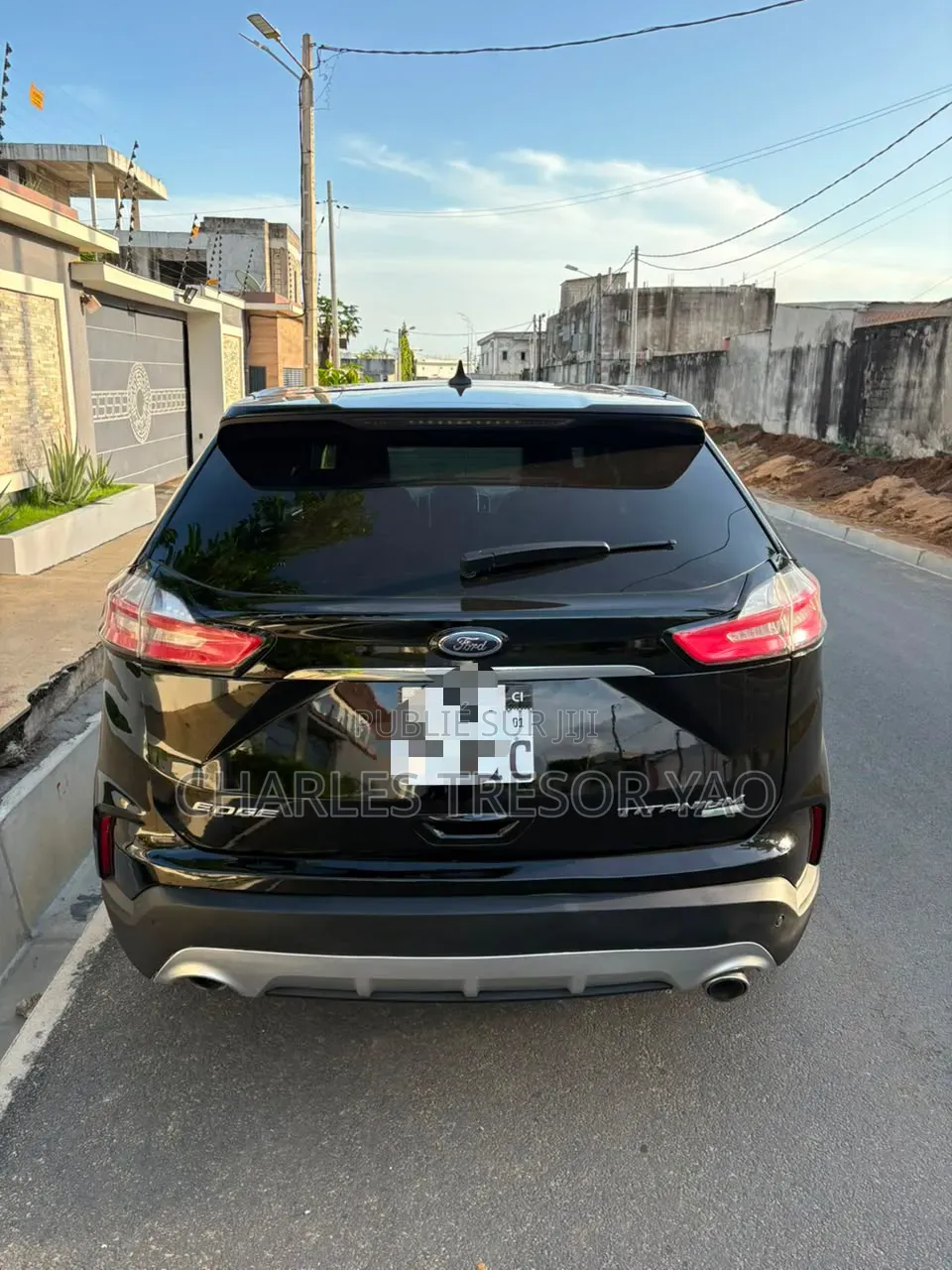 Ford Edge Titanium 2022 Noir