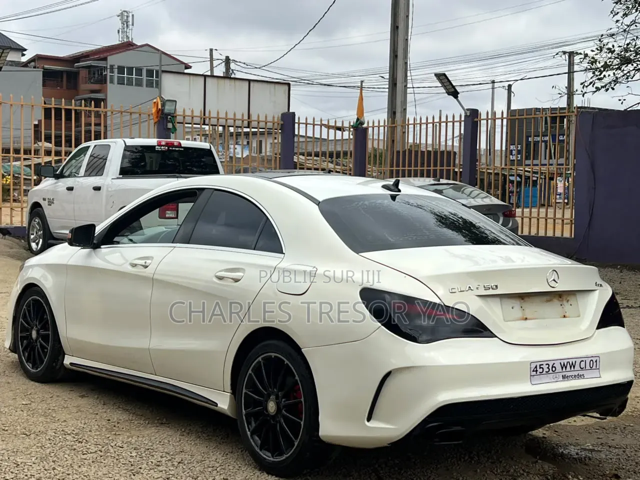 Mercedes-Benz CLA-Class AMG CLA 45 4MATIC Sedan 2015 Blanc