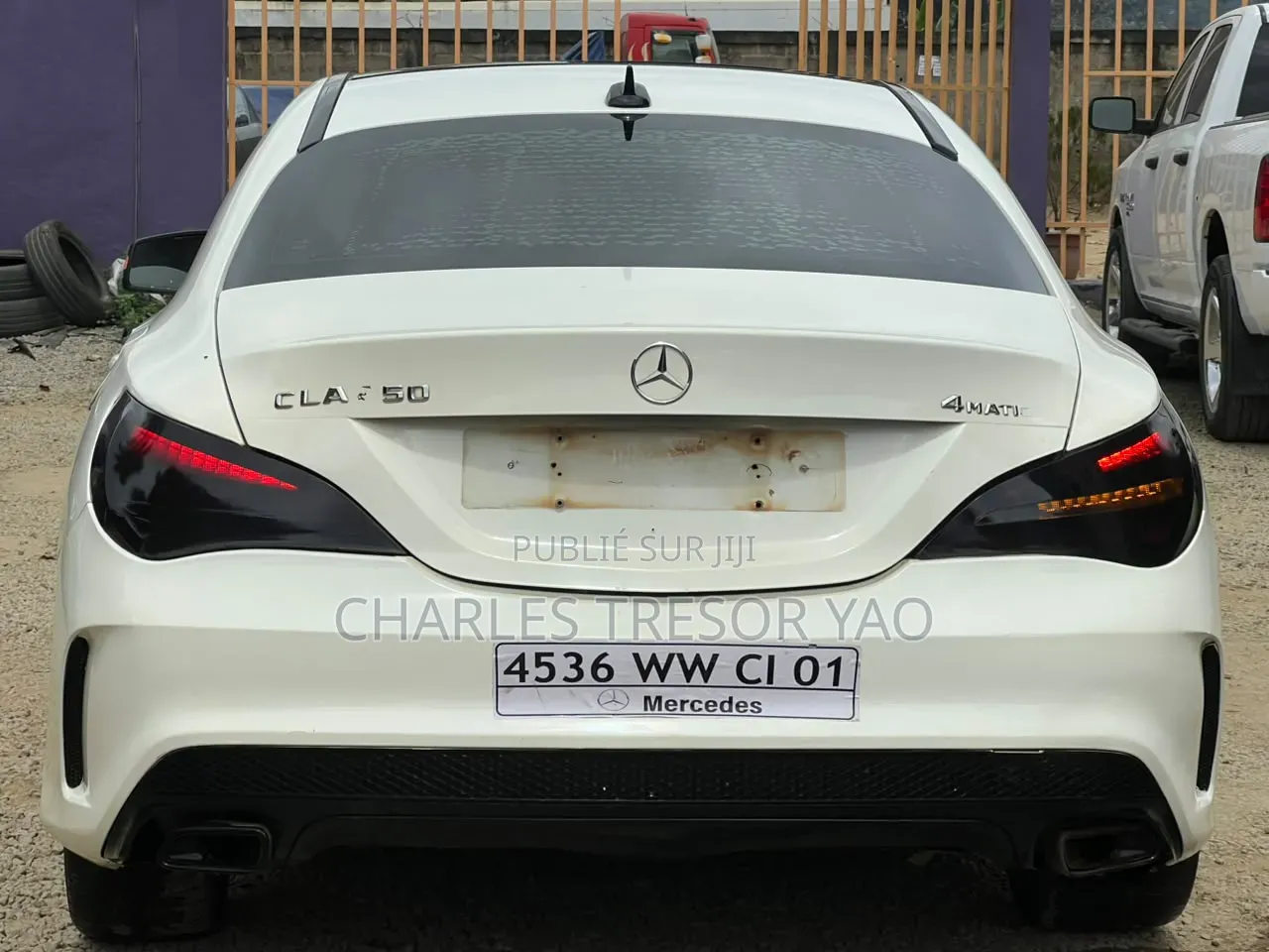 Mercedes-Benz CLA-Class AMG CLA 45 4MATIC Sedan 2015 Blanc
